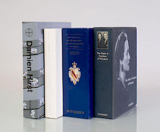 GROUP OF FOUR SOTHEBY'S IMPORTANT SINGLE-OWNER SALE AUCTION CATALOGUES