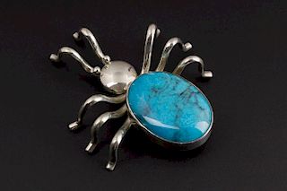 Turquoise Insect Broach