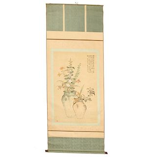 Tang Hechun, scroll painting
