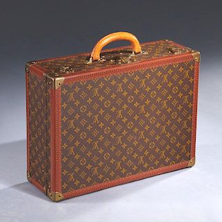 Louis Vuitton Monogram canvas hard-sided suitcase