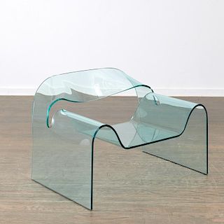 Cini Boeri glass "Ghost" chair