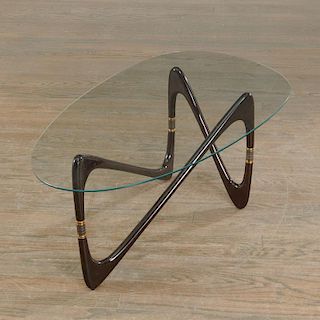 Cesare Lacca biomorphic cocktail table