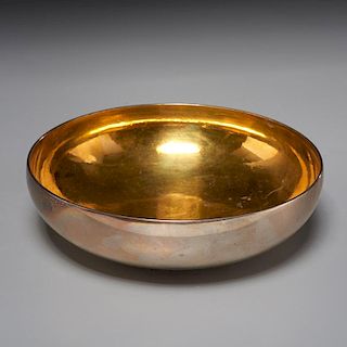 Hans Hansen modernist silver bowl