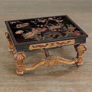 Louis XVI style Coromandel lacquered low table