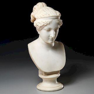 Italian School, Neo-Classical marble bust