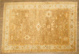 Agra style room-size carpet
