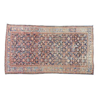 Room-size Tabriz carpet