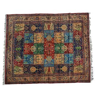 Large Persian Qum area rug