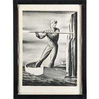 Rockwell Kent, lithograph
