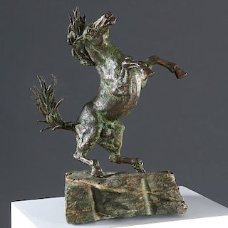 Aldo Casanova, bronze sculpture