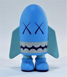 KAWS Blitz Blue Medicom Toy Vinyl Sculpture