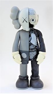 KAWS Dissected Companion Grey Medicom Sculpture