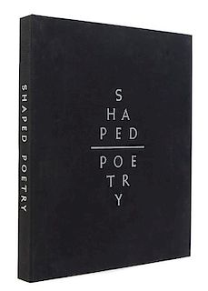 (POETRY) TODD, GLEN. Shaped PoetrySan Francisco, 1981. 2 vols.  Limited edition.