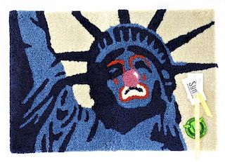 D*Face X SYNC Sad Liberty Rag Mat Carpet