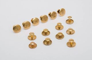MISCELLANEOUS GROUP OF 14K YELLOW GOLD BUTTONS