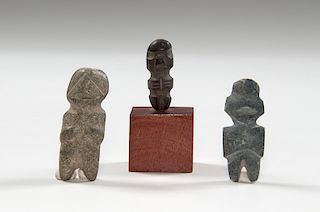 Mezcala Carved Stone Figures