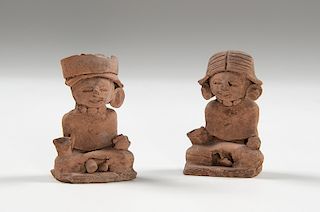 Teotihuacan Pottery Figures