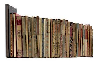 (PRIVATE PRESS). A group of 34 Peter Pauper/private press books, comprising 27 Peter Pauper books along with 7 others.