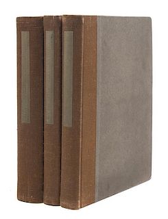 (RABELAIS, FRANCOIS) PUTNAM, SAMUEL, trans. All the Extant Works of Francois Rabelais. NY, 1929. 3 vols. Ltd., 43/200 illus. by