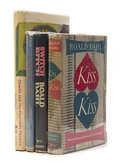(CHILDRENS) DAHL, ROALD. A group of four first editions.