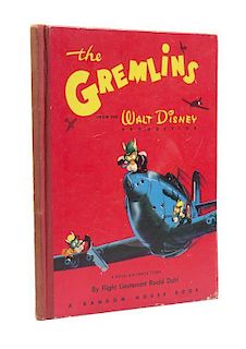 (CHILDRENS) DAHL, ROALD. The Gremlins. From the Walt Disney Production. New York, (1943). First edition.