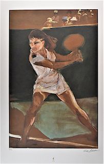 Dian Friedman "Matchpoint" Limited Edition Lithograph