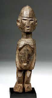 Large Early 20th C. African Lobi Wooden Figure