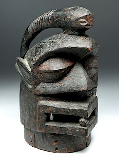 Yoruba Wood Epa Mask - Ex Pace Primitive