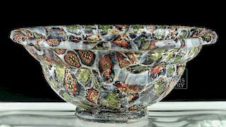 Rare / Important Roman Mosaic Glass Patella Cup