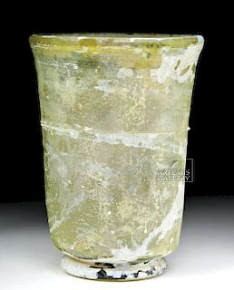 Roman Pale-Green Glass Goblet