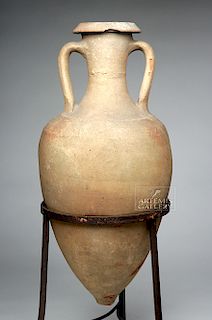 Roman Pottery Transport Amphora - Large & Complete
