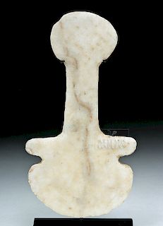 Anatolian Marble Violin Idol - Kusura-Beycesultan Type