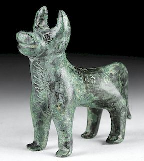 Miniature Anatolian Bronze Bull Figurine