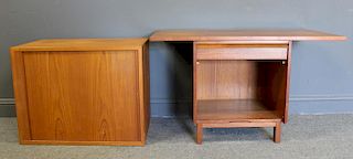 MIDCENTURY. 2 Signed Cabinets.