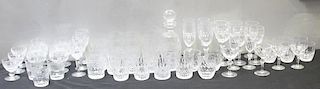 Waterford Crystal Lot of Stemware & Decanter.