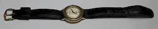 JEWELRY. Vintage 14kt Gold Longines Wrist Watch.