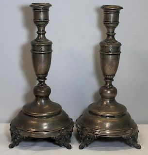 SILVER. Pair of Austro-Hungarian .800 Silver