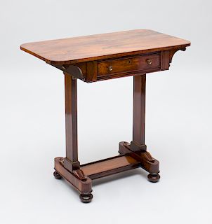 REGENCY ROSEWOOD OCCASIONAL TABLE