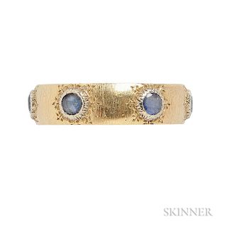 18kt Gold and Sapphire Ring, Buccellati