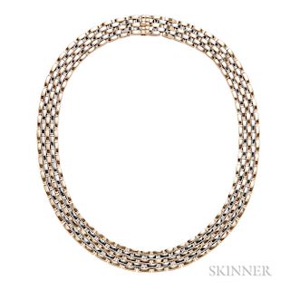 18kt Bicolor Gold "Panthere" Necklace, Cartier
