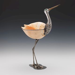 Gabriella Binazzi (Italian, 20th Century) Bird Sculpture