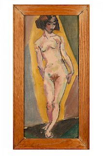 Thomas Furlong (American, 1886-1952) Standing Nude