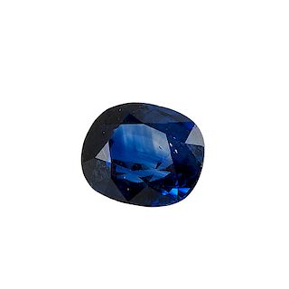 1.00 Carat Certified Ceylon Sapphire