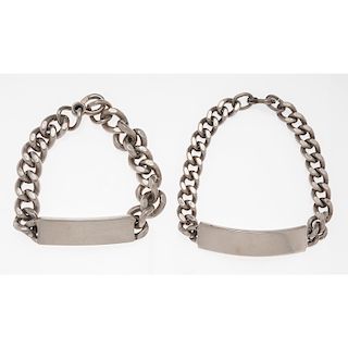 I.D. Bracelets in Sterling Silver