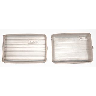 Wolcott and La Mode Sterling Silver Cases