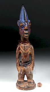 Very Fine African Carved Wooden Ibeji Figure