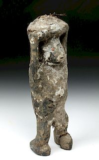 Early 20th C. Important Dayak Reliquary Guardian Figure