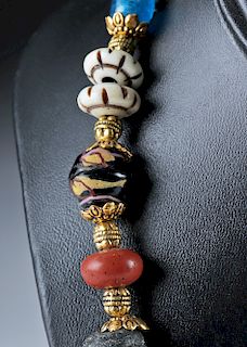 Phoenician, Greek, & Roman Glass Bead Necklace