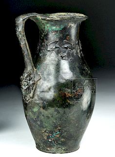 Rare and Wonderful Roman Bronze Ewer