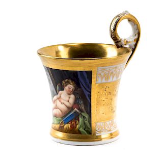 Amor' coffee mug, 1830s